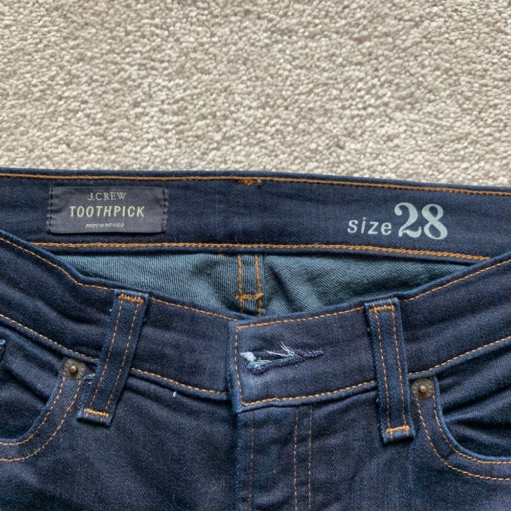 J.Crew toothpick skinny jeans